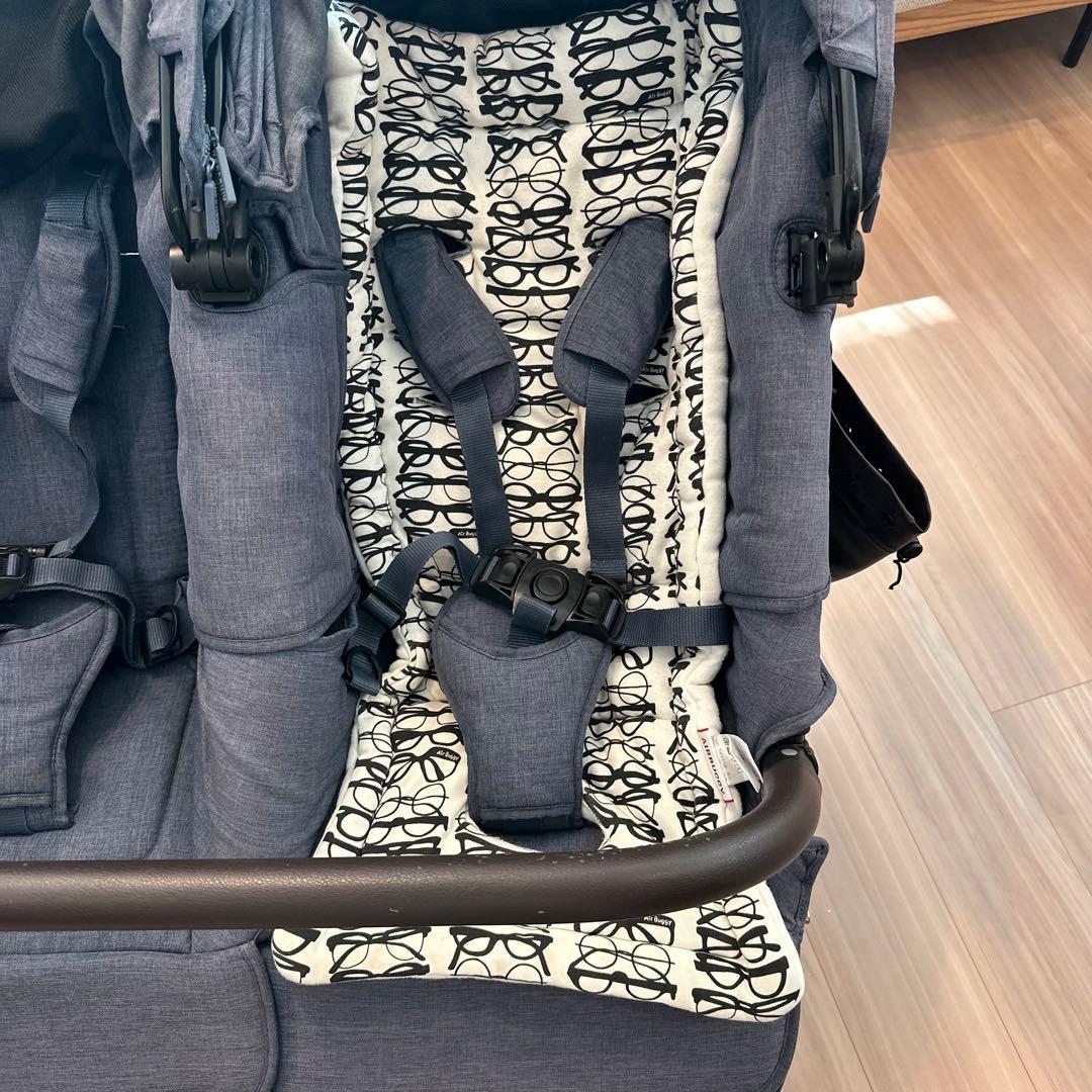 【値下げ中】Airbuggy ココダブル フロムバース アースブルー