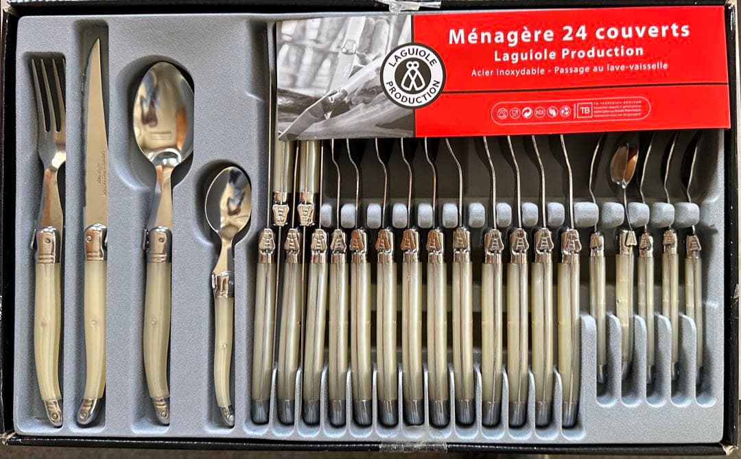ラギオール 24ピースカトラリーセット