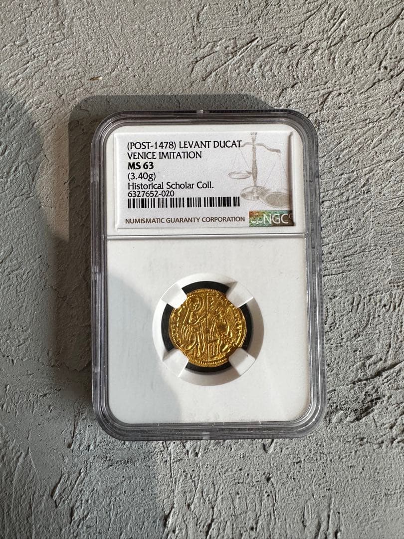 ヴェニス　1478年 ダカット金貨　MS63 アンティーク