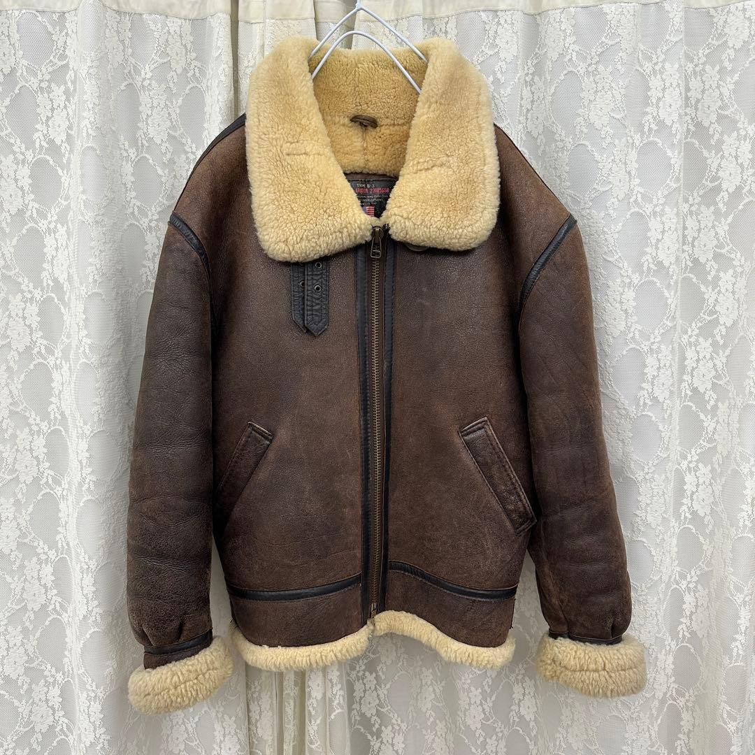 【WIND ARMOR】 B-3 ムートンボンバージャケット フライトジャケット