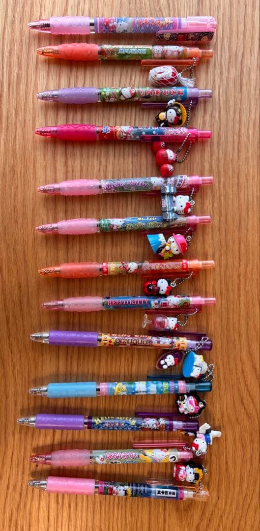 【レア】ハローキティ ご当地ボールペン 13本セット