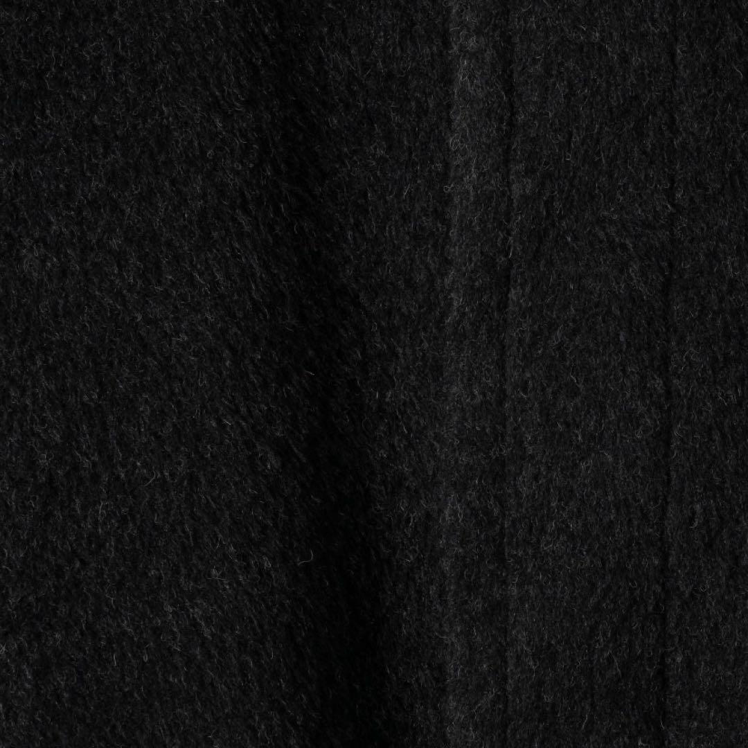 【soerte】ウールブレンドシャギーオーバーコート