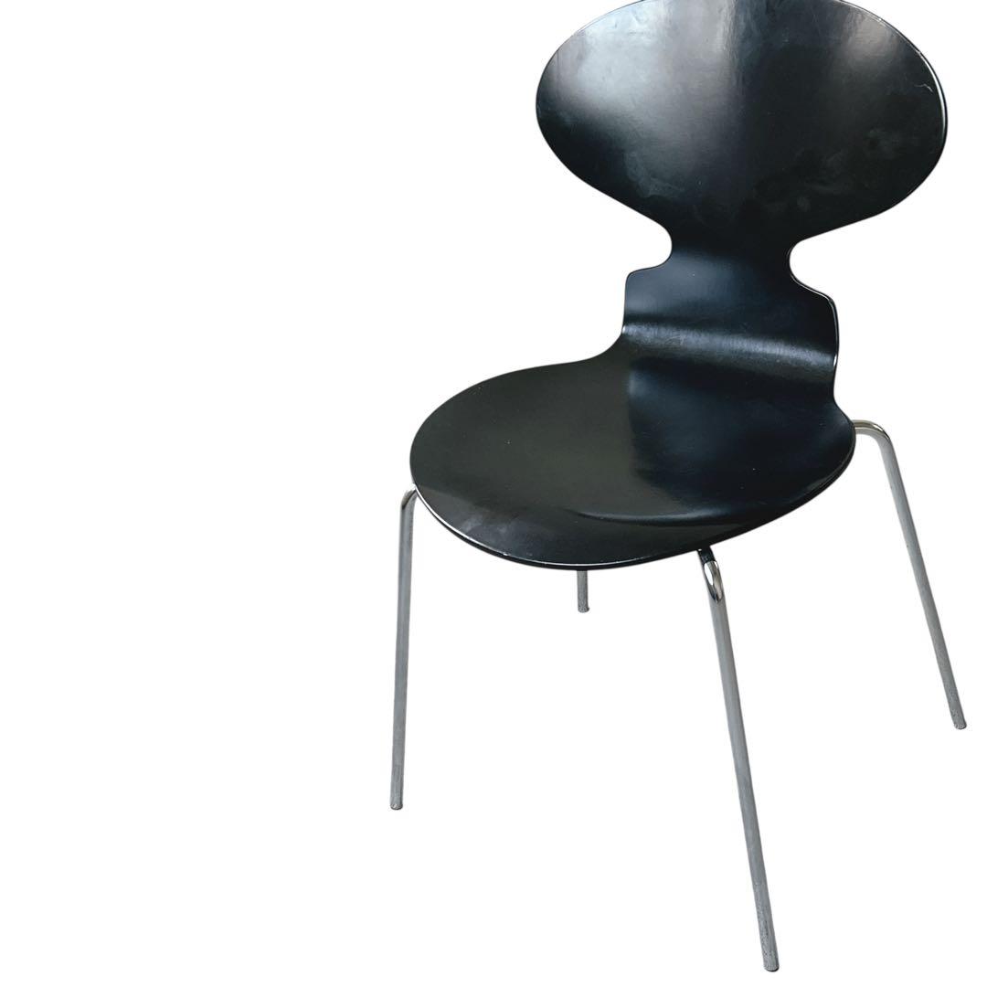 美品　ヤマギワ ダイニングチェア 黒　YAMAGIWA チェア