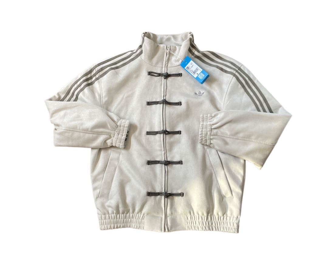 限定お値下げ　adidas ジャージ　チャイナボタン　サイズS 新品タグ付き