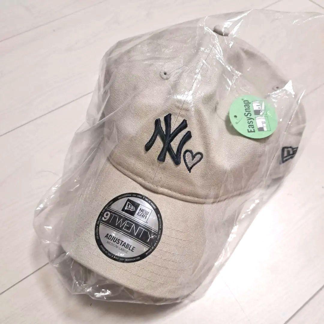 新品未開封 ニューエラ olu.オルコラボ ハート ベージュ