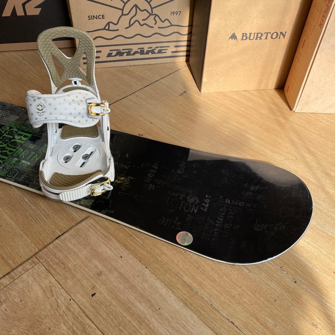 BURTON×B＆W　バートン　スノーボードセット　バインディング付