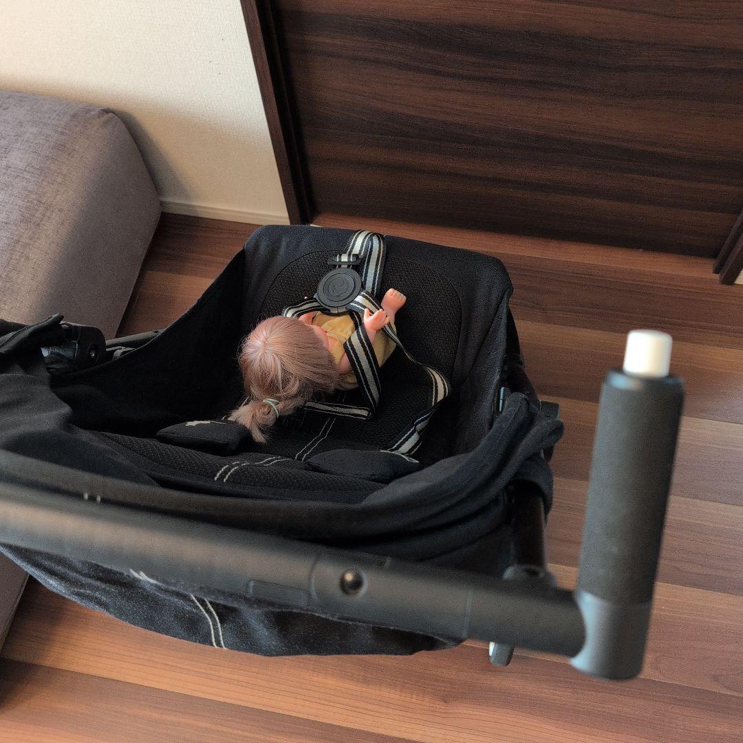 【ha】 Cybex リベル ブラック折りたたみベビーカー