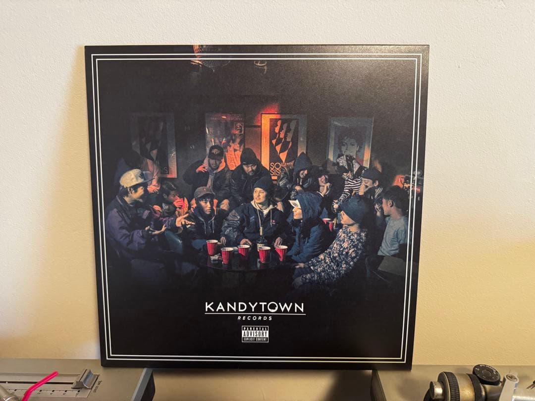 KANDYTOWN LP【blakk motel】ステッカー付き