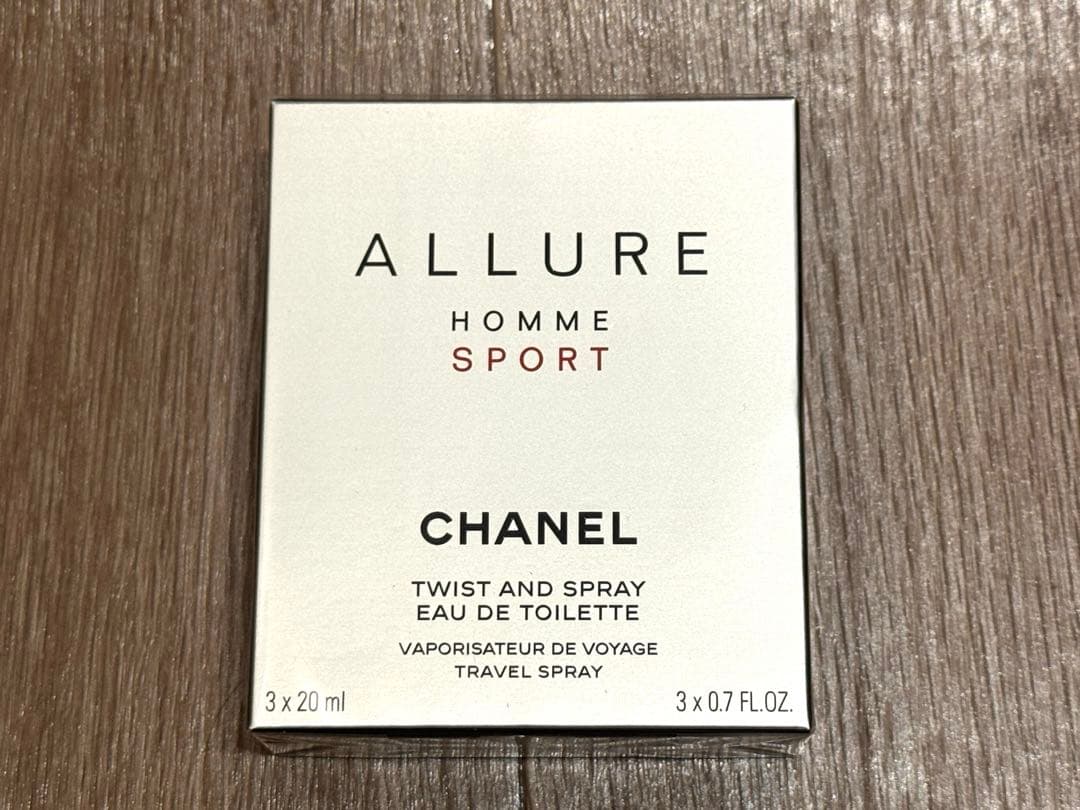 CHANEL アリュール オム スポーツ スポーツ スプレイ 20ml×3