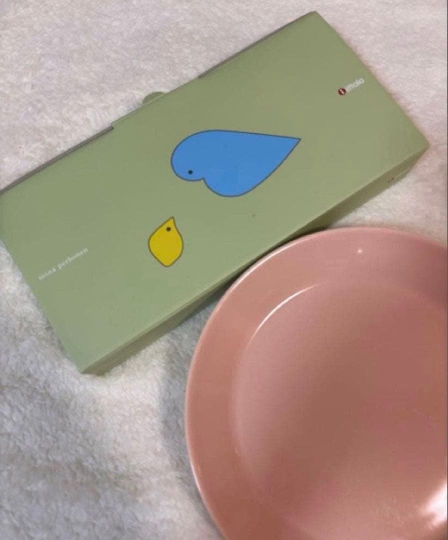 イッタラ ティーマ プレート パウダー ミナペルホネン コラボペア