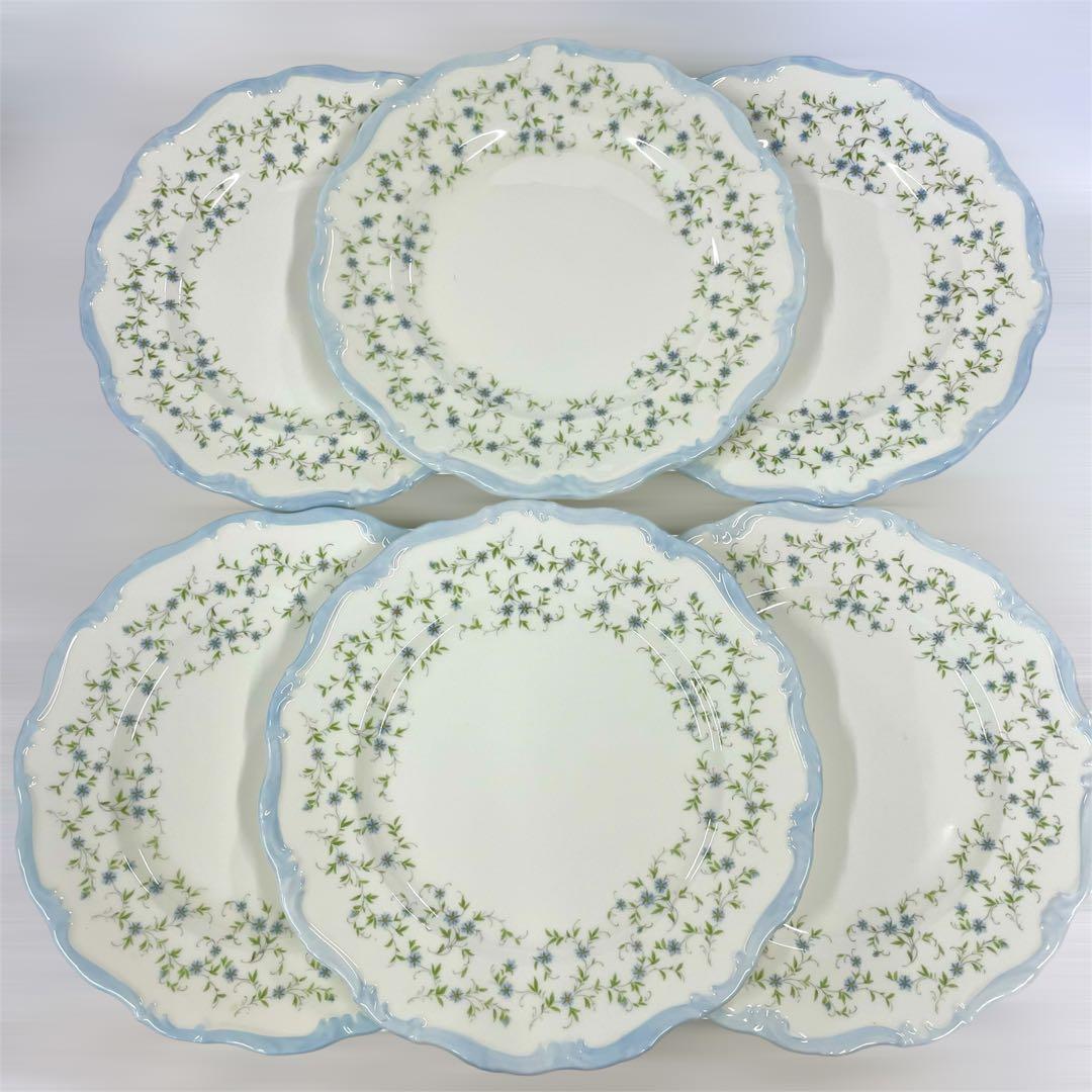 未使用　ロイヤルアルバート　ディナープレート　中皿　26センチ　6枚セット