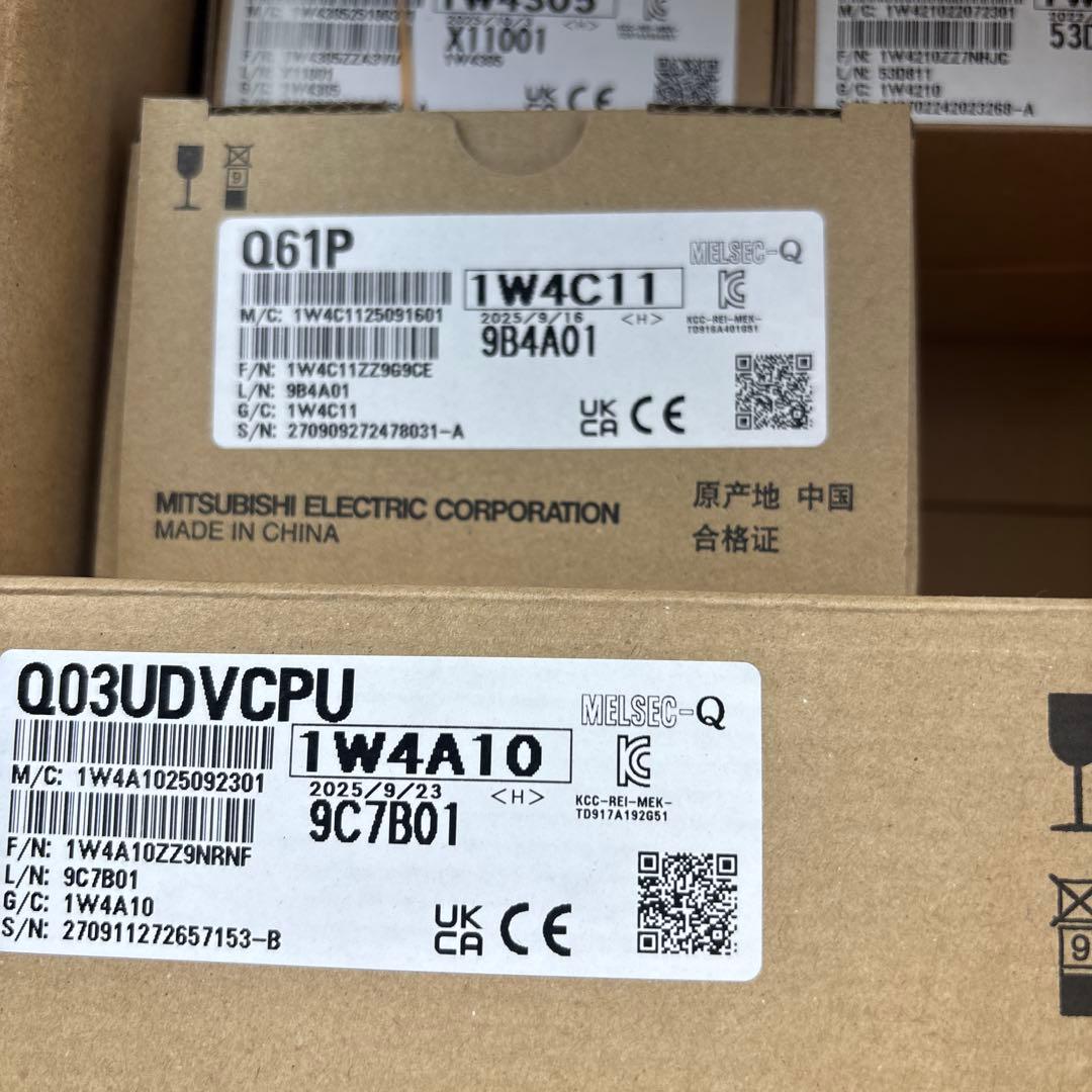 三菱電機　PLCユニット一式