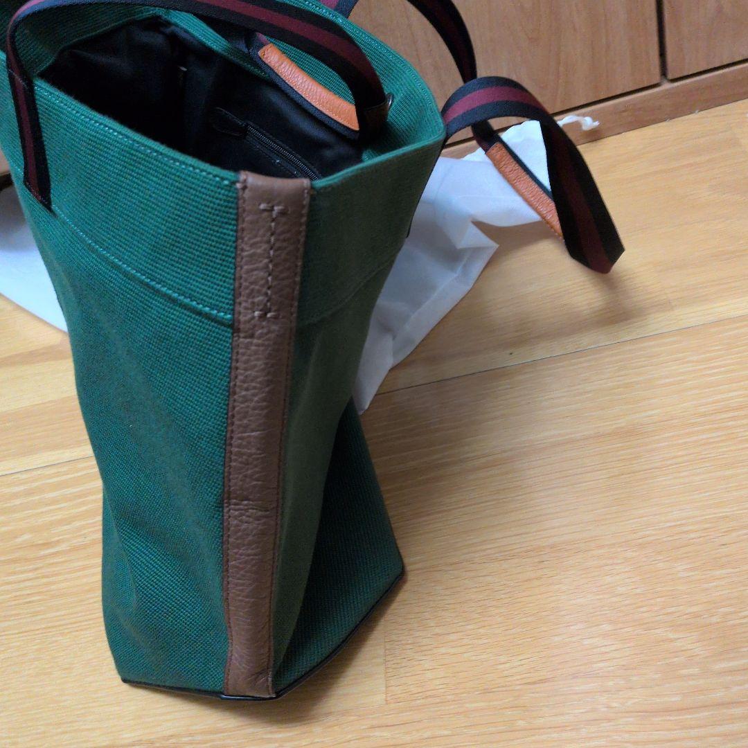 【新品未使用】コーチ バッグ メンズ トートバッグ グリーン