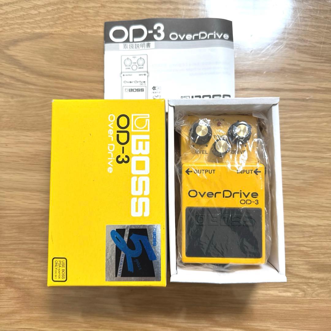 【美品】BOSS OverDrive OD-3 ギターエフェクター