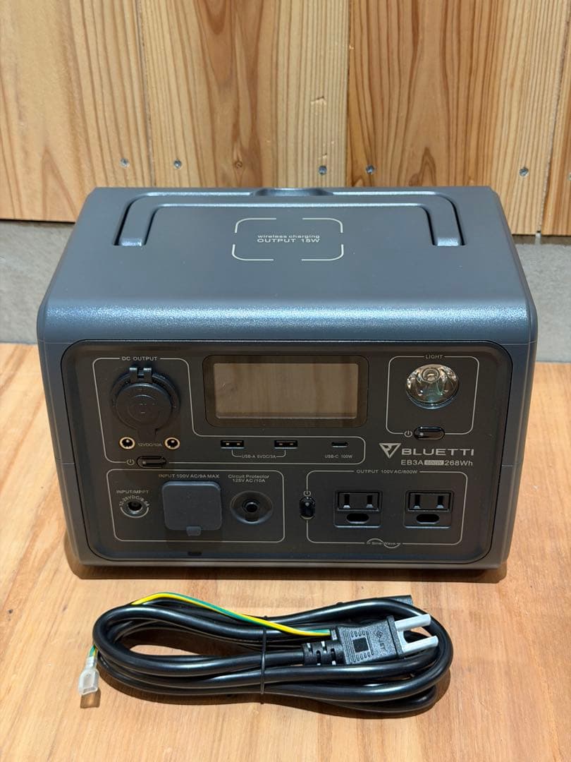 大人気 小型ポータブル電源 BLUETTI EB3A