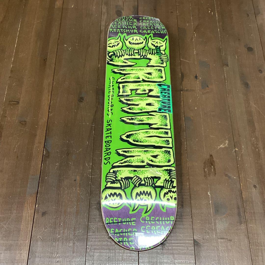 新品　CREATURE　デッキ　スケボー　スケートボード　7.75　クリーチャー