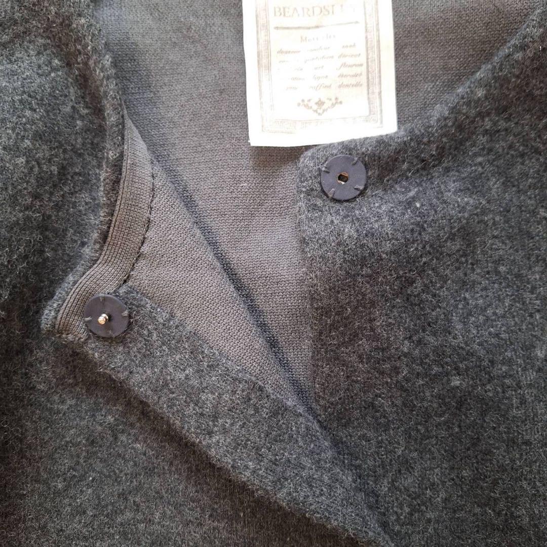 美品✨ビアズリー 2024年モデル 定価4万 ロングニットコート