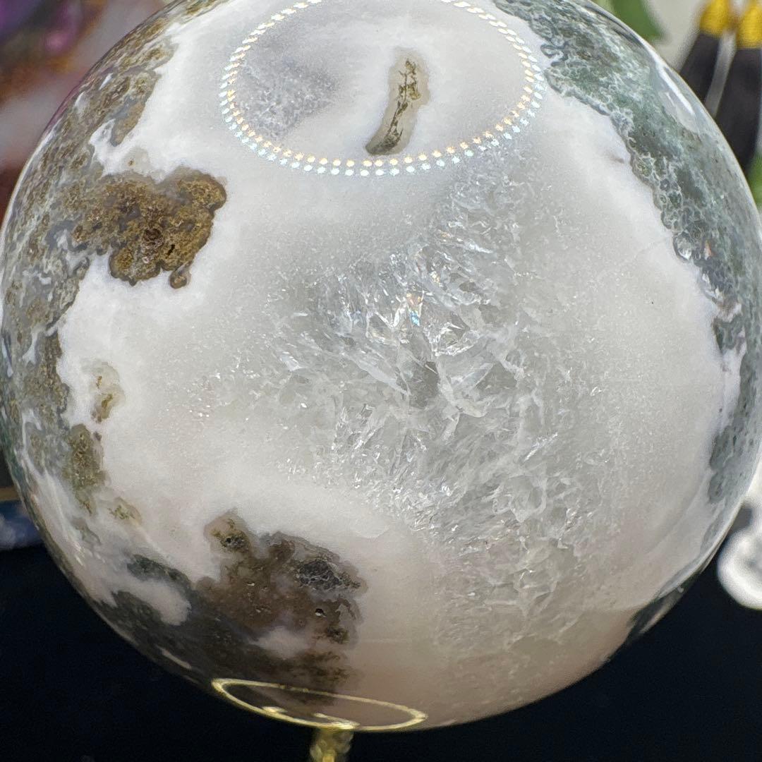 モスアゲートスフィアNo.887