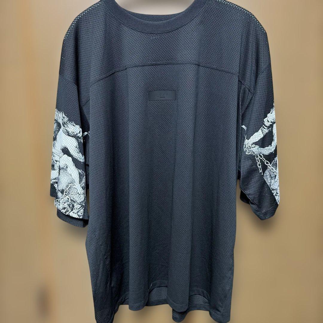 LYFT ATHLETIC メッシュTシャツ ブラック