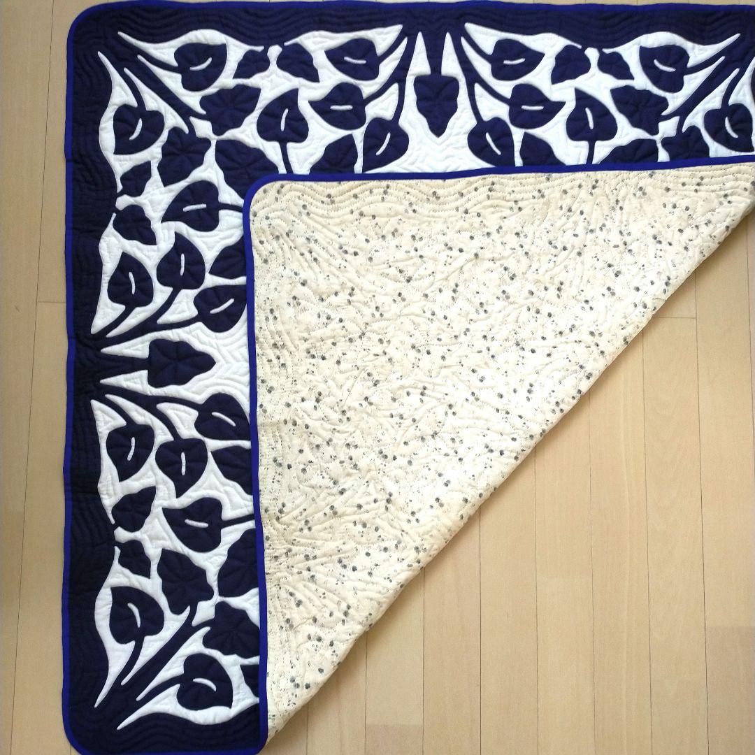 ハワイアンキルトタペストリーアンスリウム