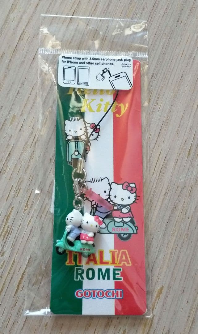 新品未使用　キティ　ダニエル　ローマの休日　ご当地キティ　イタリア