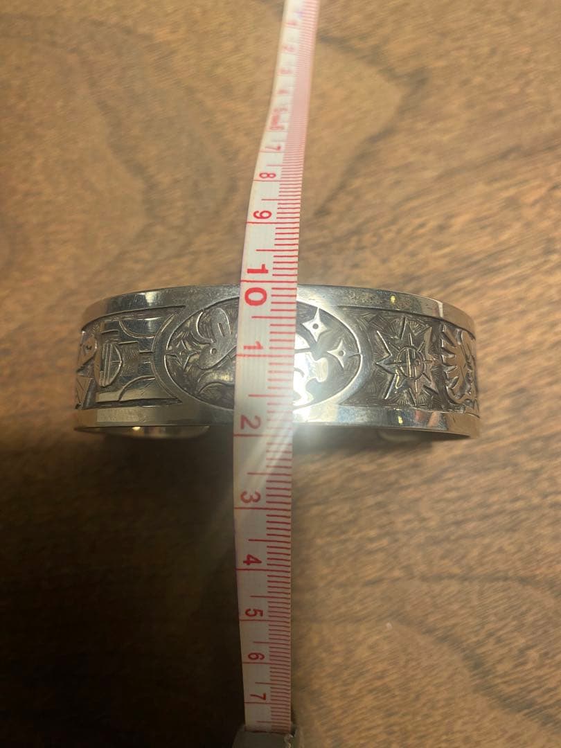 ホピ族　ベラタワホングバ　オーバーレイバングル