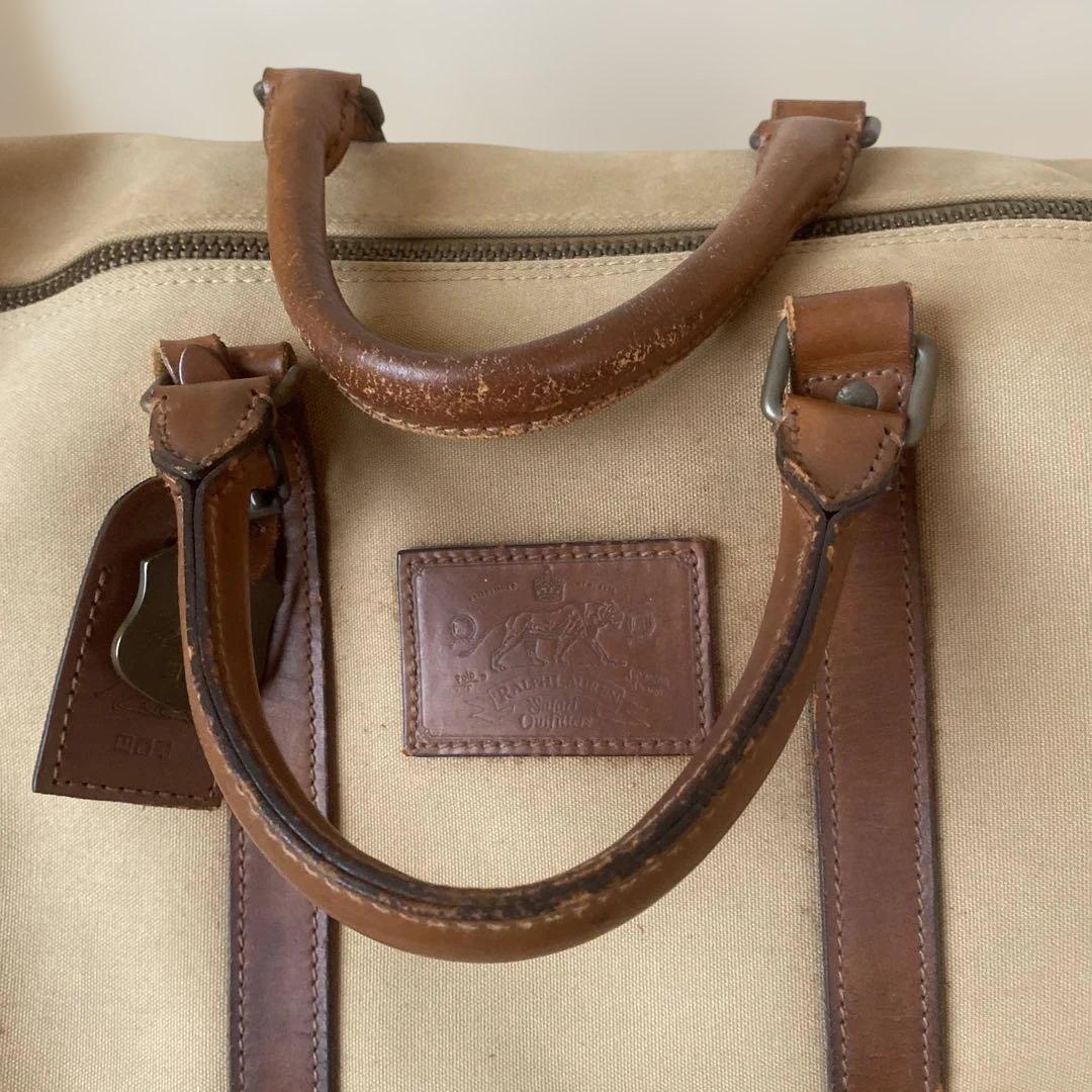 【オールド】Polo Ralph Lauren サファリ ボストンバッグ