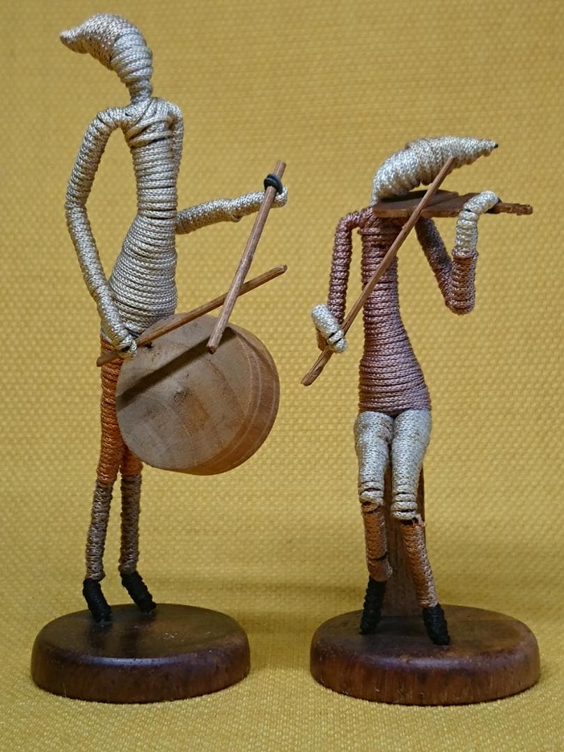 ビンテージ　ヨーロッパ　人形　置物　インテリア　工芸品　美術品　A1104