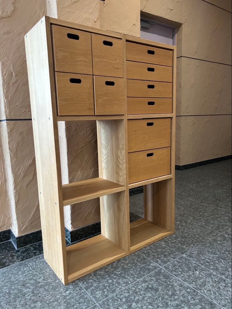 torico☆さま専用　無印オープンシェルフ　天然木　ラック　シェルフ　棚