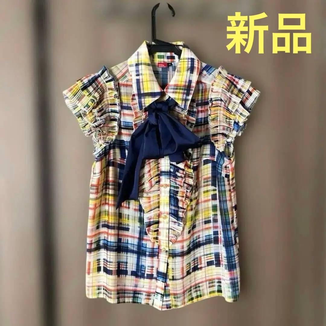 【新品】 ダブルスタンダード ブラウス 36 今季　 定価38,500円