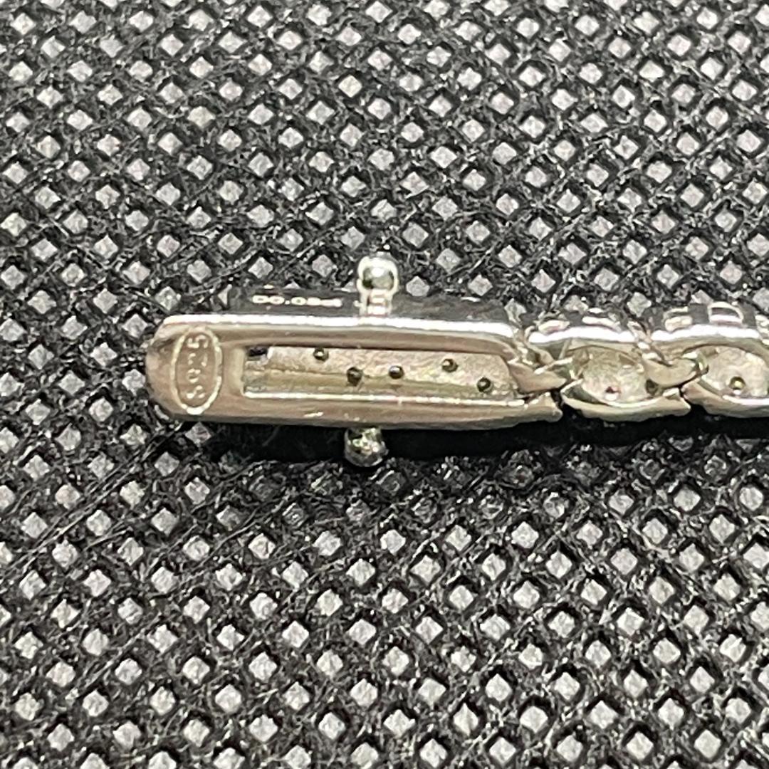 モアサナイト ブレスレット ロンバス17cm　【Ron17】