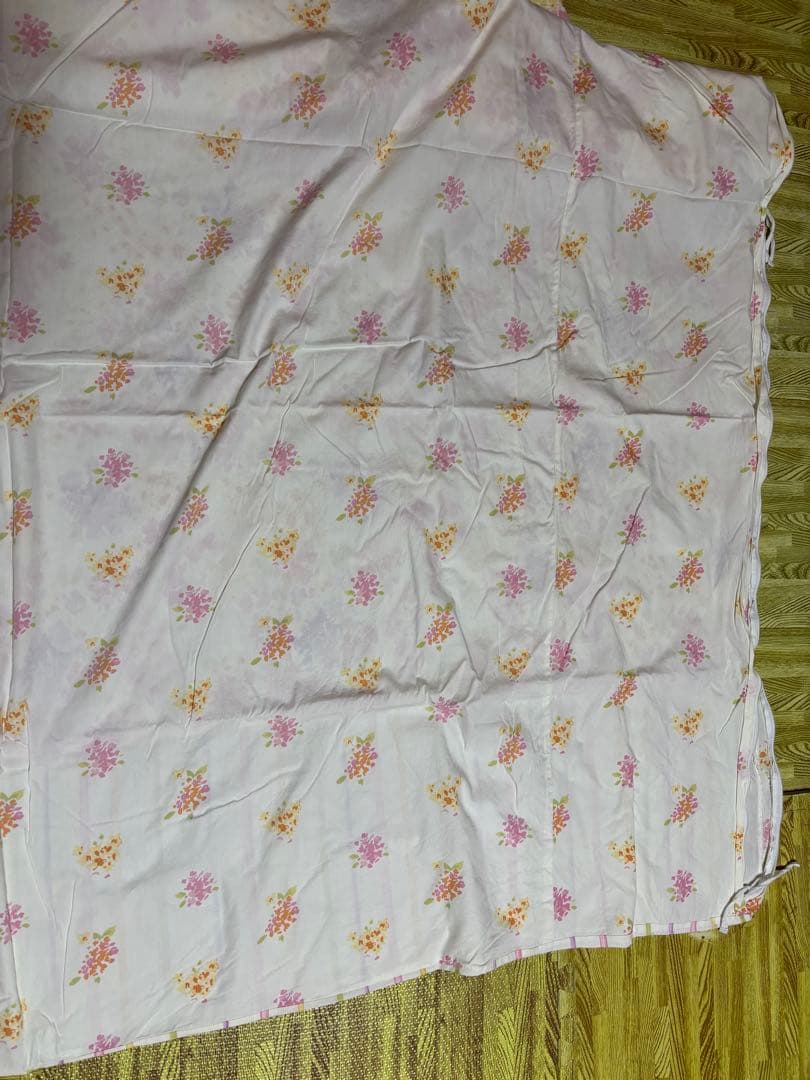 ローラアシュレイ　アメリ　花柄ベッドカバー　ダブル