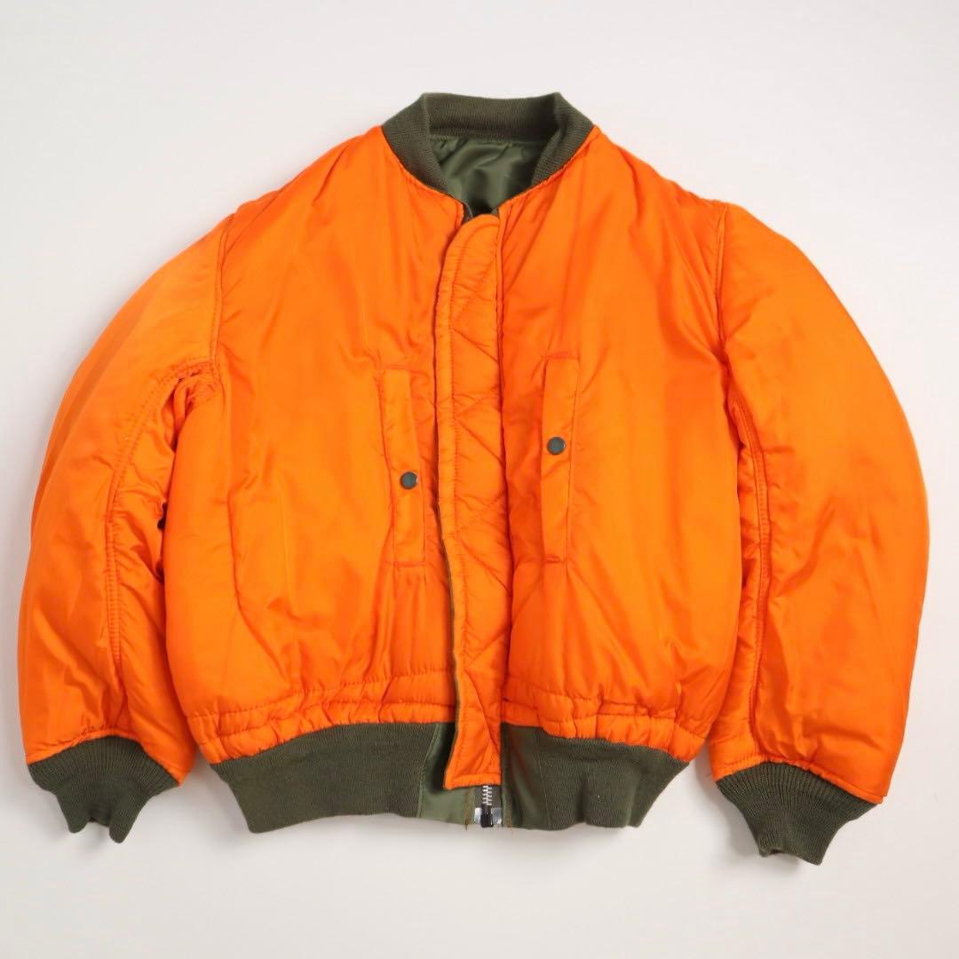 80s 90s USA製 golden mfg MA-1 極美品 短丈