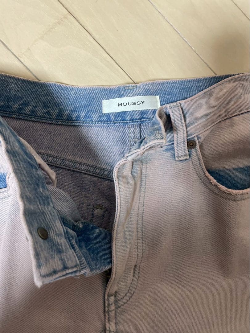 マウジー　SUNBURNED CHEMICAL バギーMOUSSY