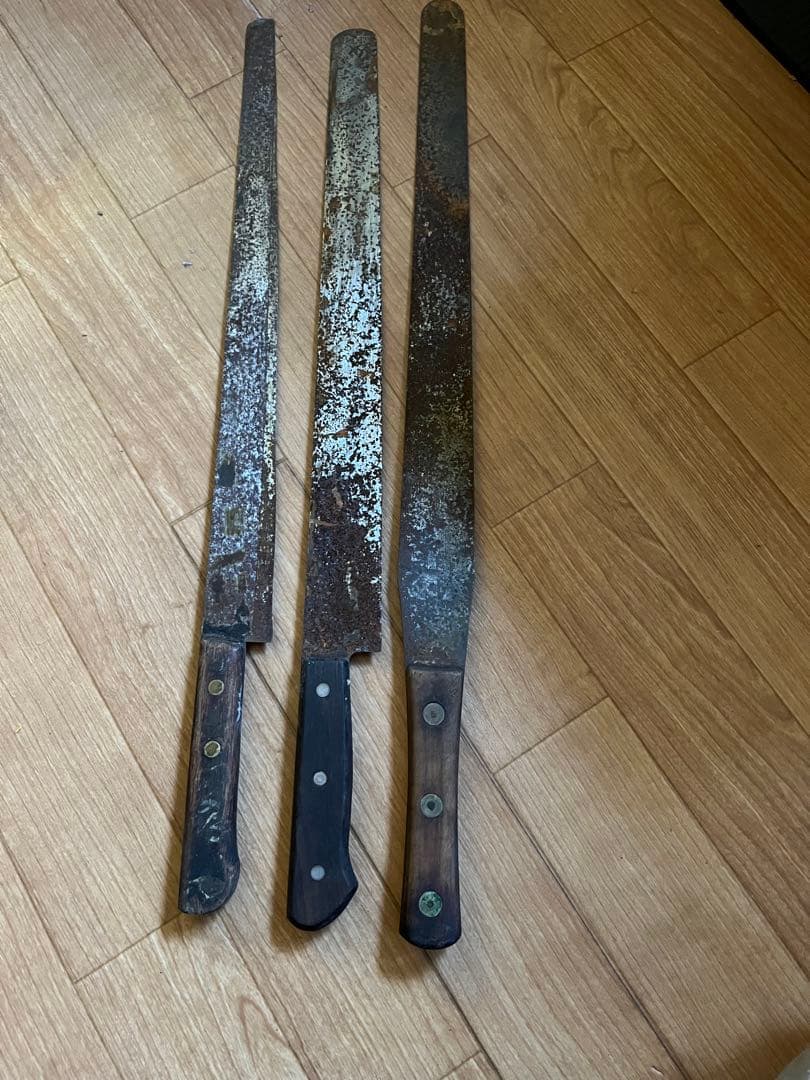 難あり　製菓道具　ロングナイフ　ロングスパチェラ