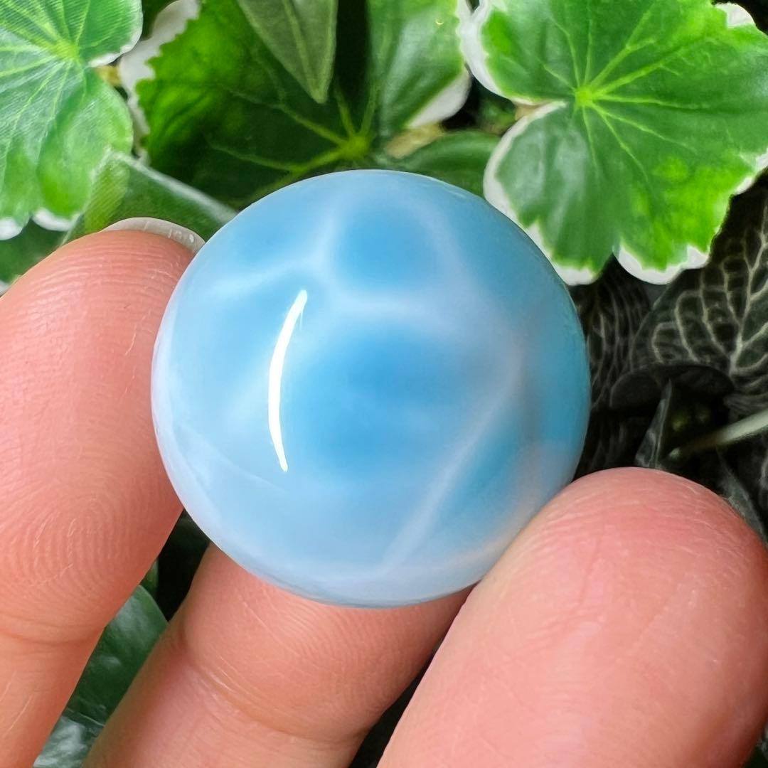 天然　ラリマー　スフィア　22mm