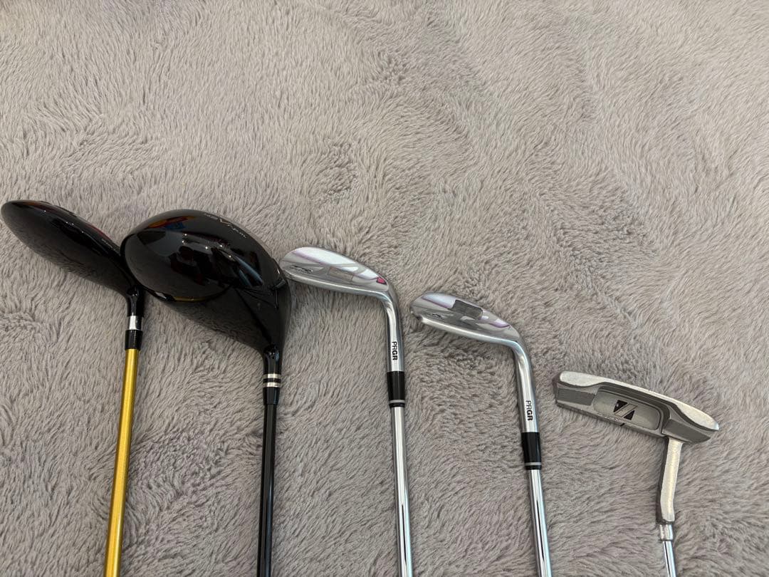 コカコーラゼロ　キャディバッグ　5本つき