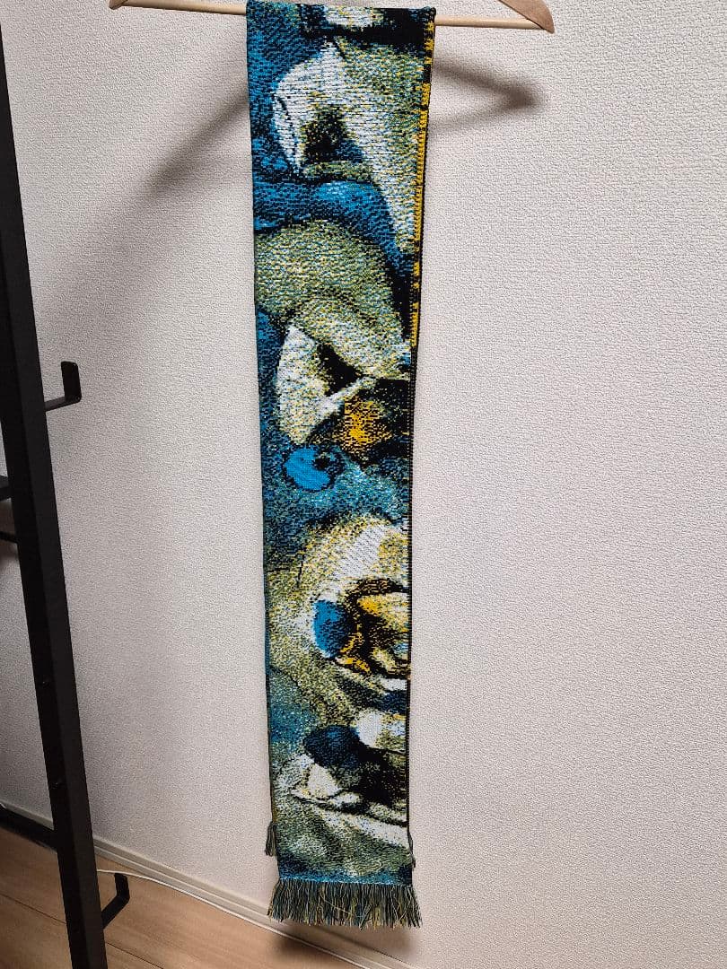 MONTMARTRE NEW YORK 蝶模様マフラー