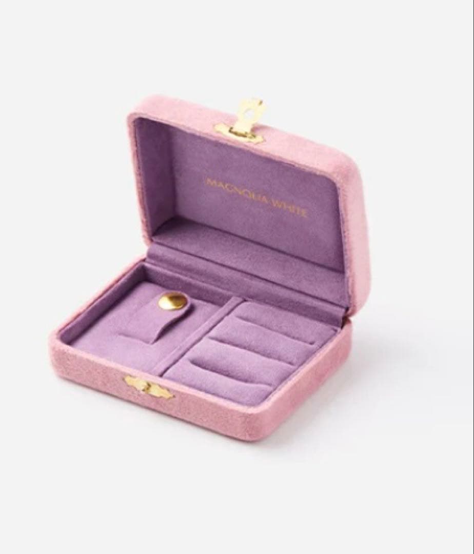 【未使用】マグノリアホワイト JEWELRYCASE MINI ピンク　石井美保