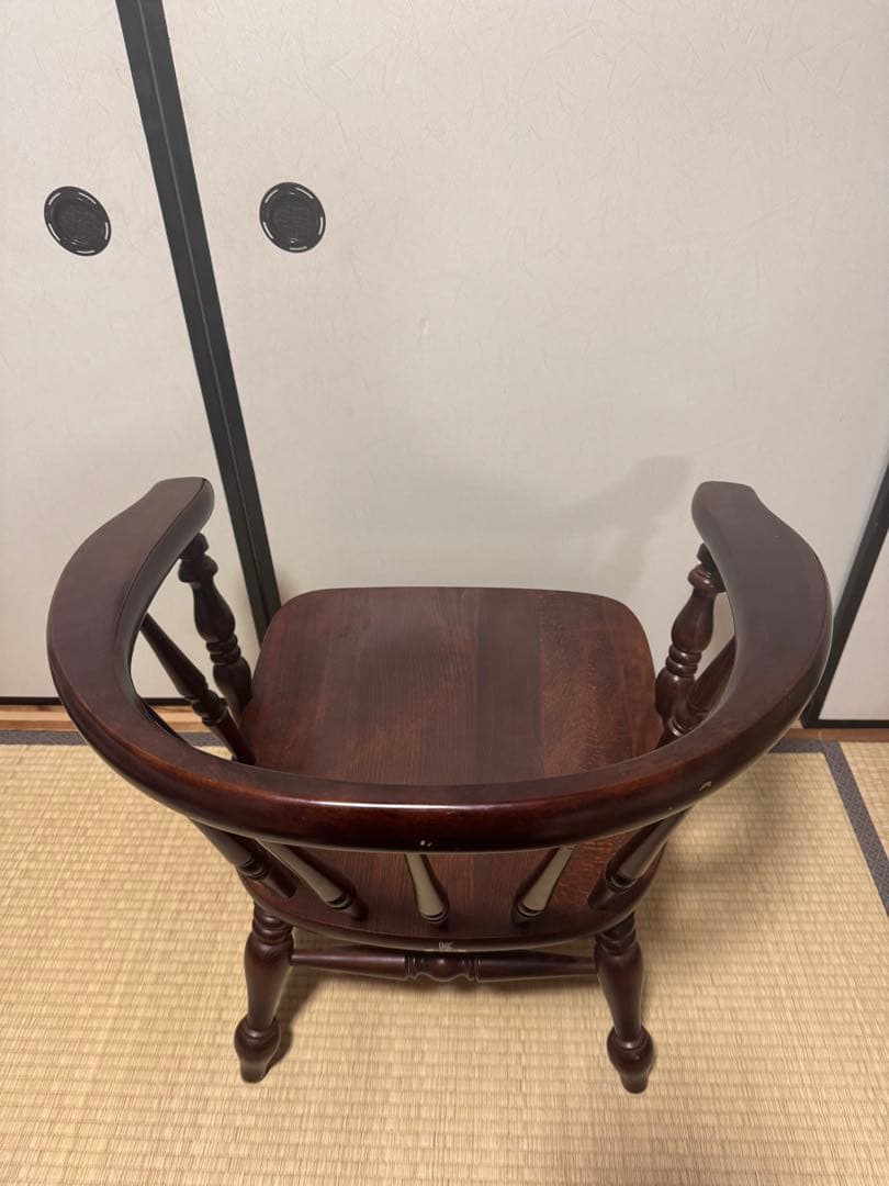 柏木工　かしわ　アームチェア　シングル　椅子　チェア　ラウンジ　ウィンザー