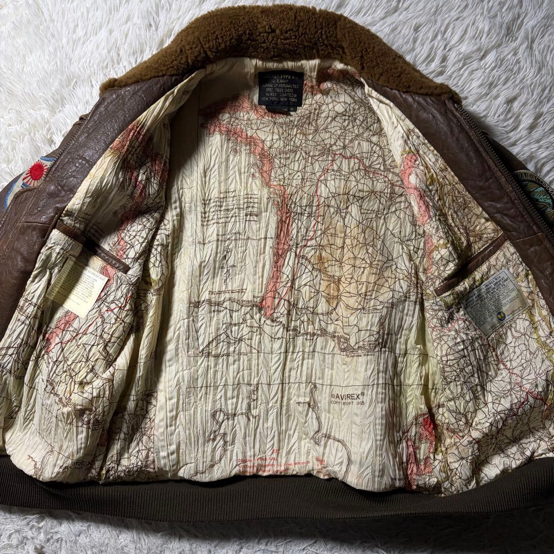 s*d様 【雰囲気抜群】AVIREXフライトジャケット G-1 トップガン　US