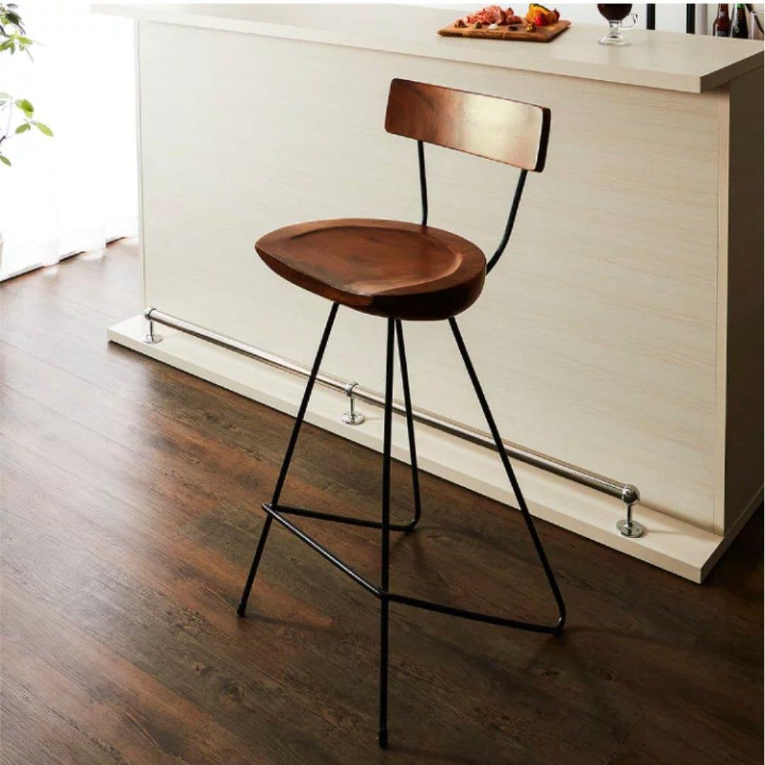 東谷　ルームエッセンス　ジェラルド　ウッド カウンターチェア　JW-109