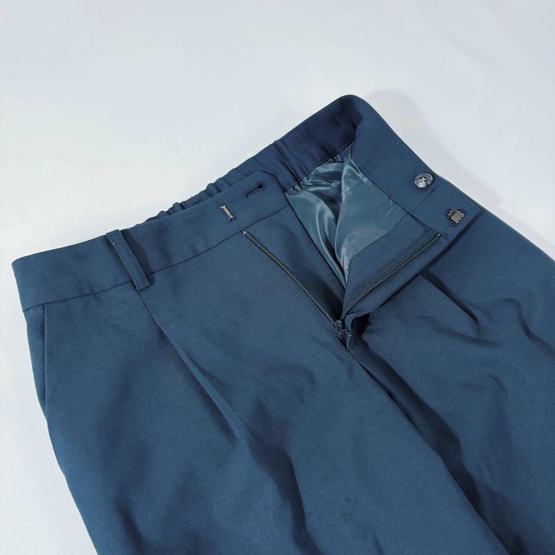 869 美品✨グリーンレーベル カチラリ スーツ セットアップ ネイビー 36