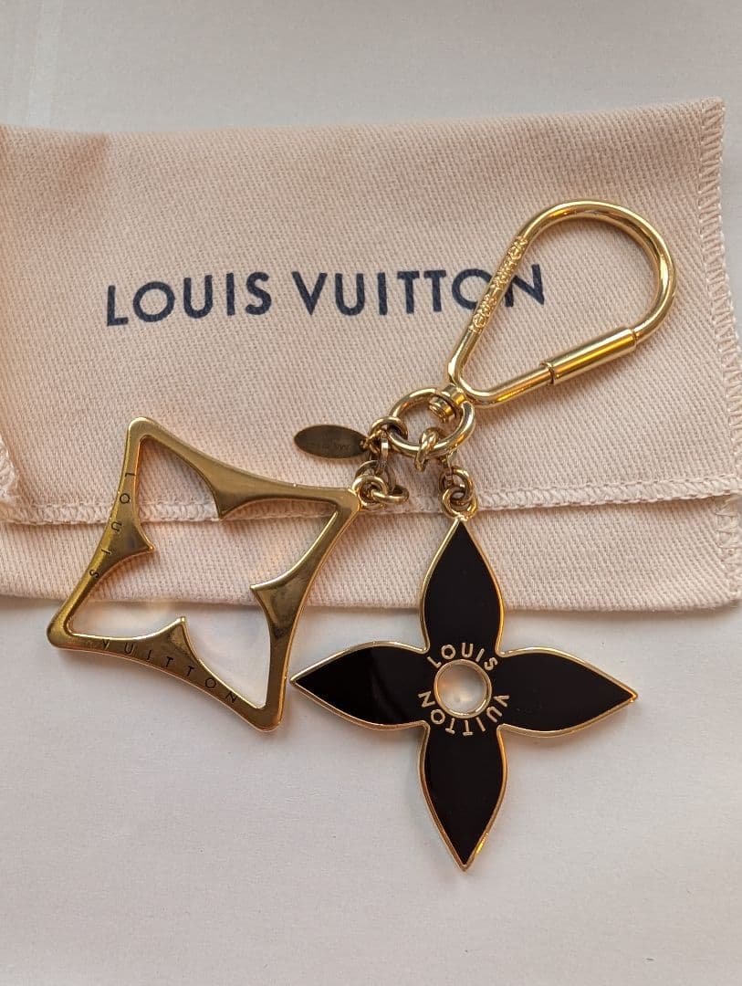 ルイヴィトン モノグラム ポルトクレパズル　キーホルダー