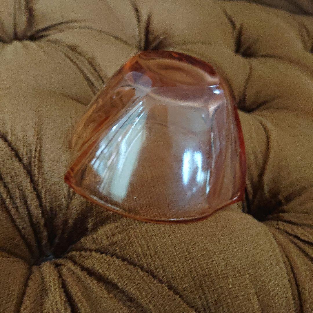 アンバーガラス器アンティーク