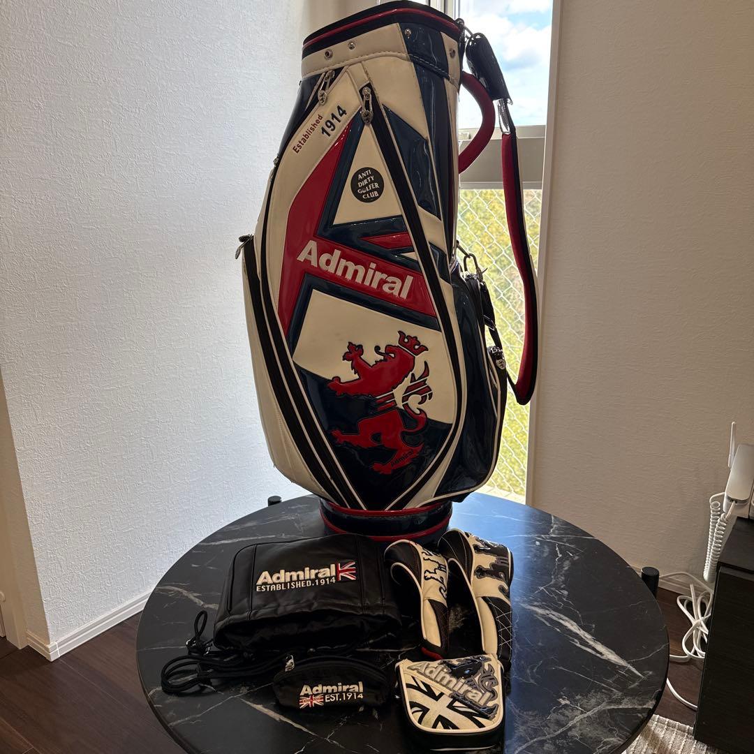 Admiral キャディバッグ イギリス国旗デザイン