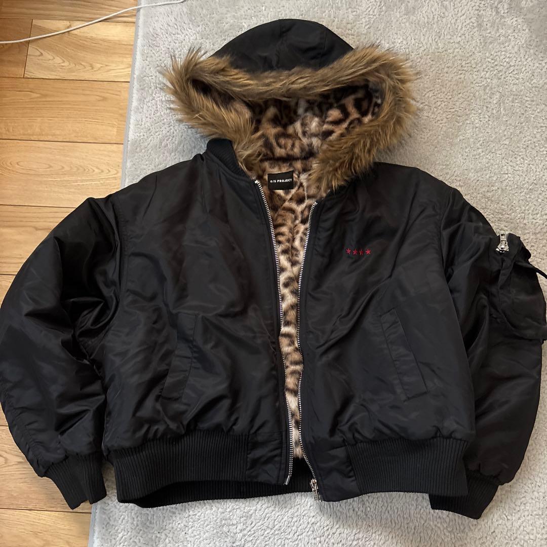 9/S PROJECT MA-1 - BLACK S ブラック 黒 即日発送