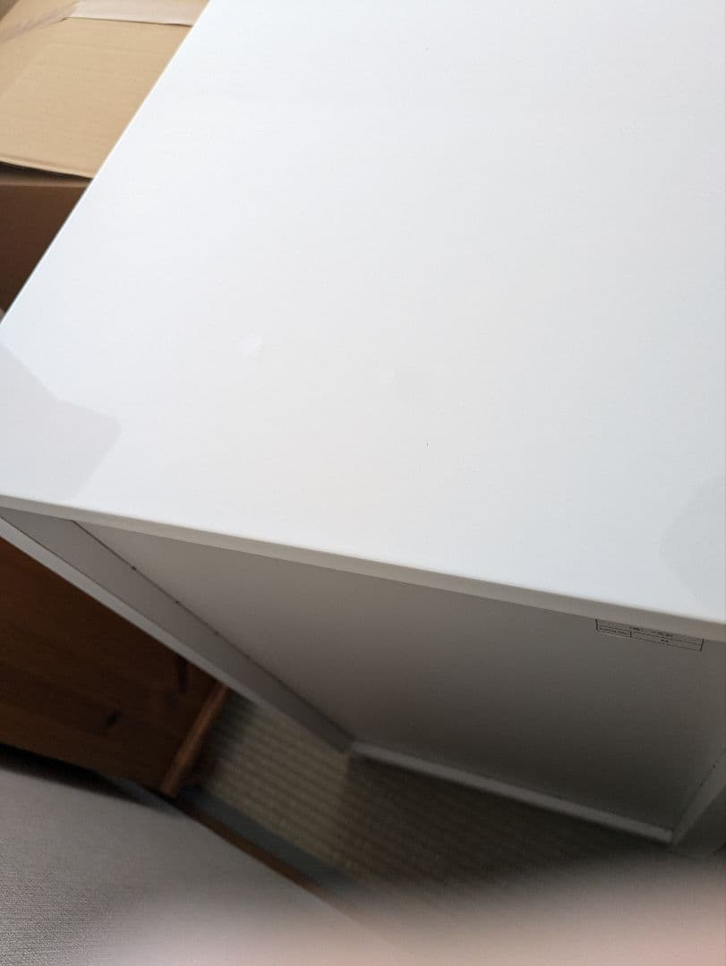 【美品】ホワイト 4段チェスト