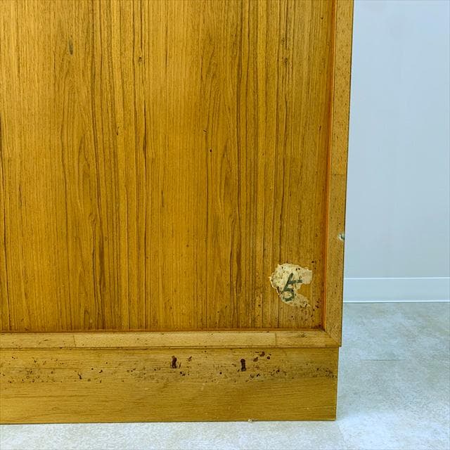 70sヴィンテージジャパンチークカップボード（食器棚）