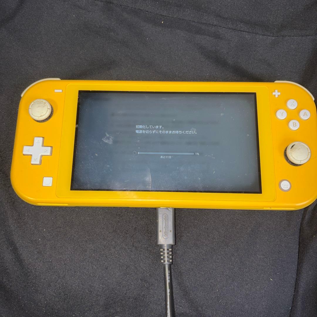 Nintendo Switch Lite イエロー動作確認済み